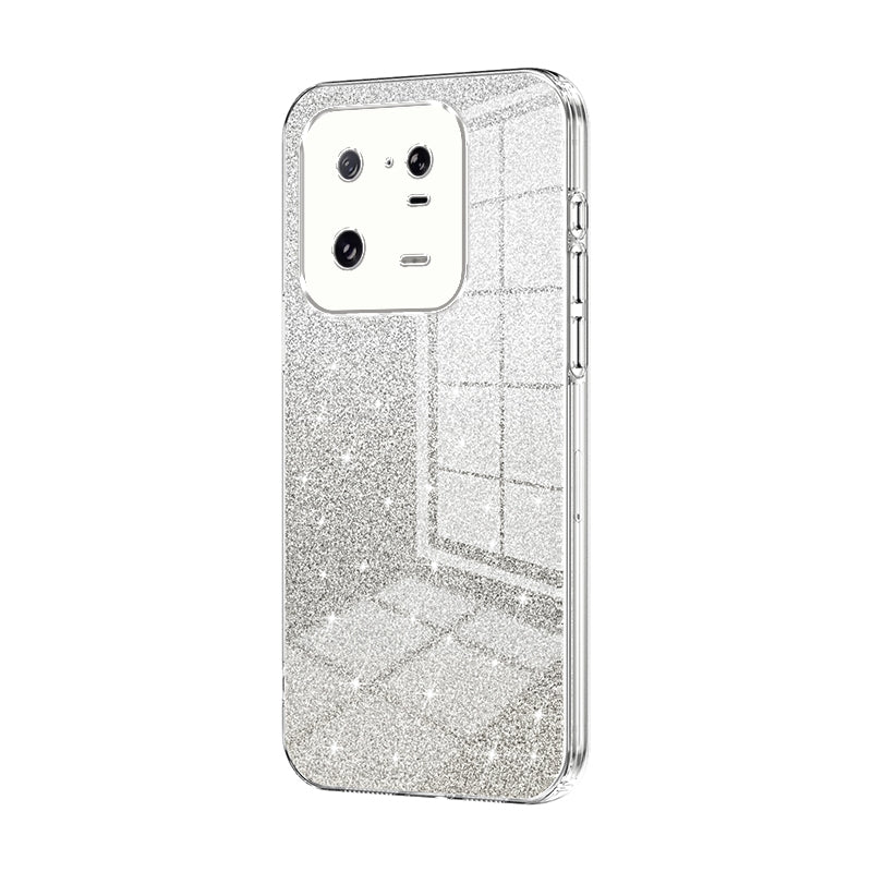 Xiaomi 13 Pro Glitter Powder Electroplated Gradient Phone Case – Fashionable & Luxurious with Anti-Fingerprint Coating, Shock-Absorption, and Lens Protection