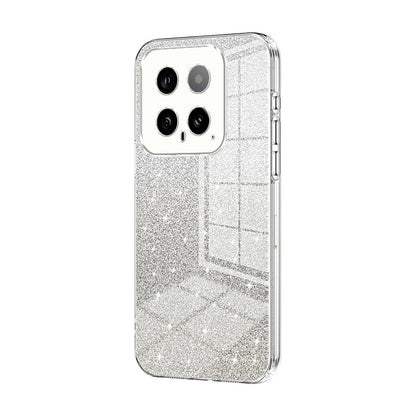 Xiaomi 14 Glitter Powder Electroplated Gradient Phone Case – Fashionable & Luxurious with Anti-Fingerprint Coating, Shock-Absorption, and Lens Protection