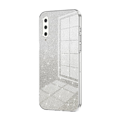 Xiaomi Mi CC9e Glitter Powder Electroplated Gradient Phone Case – Fashionable & Luxurious with Anti-Fingerprint Coating, Shock-Absorption, and Lens Protection