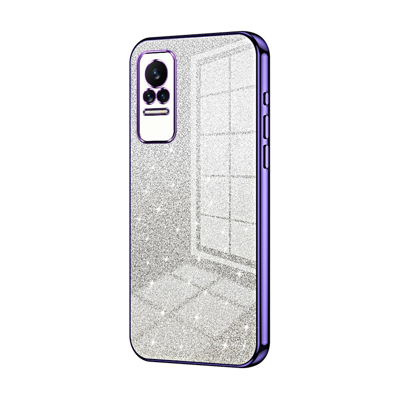 Xiaomi Civi Glitter Powder Electroplated Gradient Phone Case – Fashionable & Luxurious with Anti-Fingerprint Coating, Shock-Absorption, and Lens Protection