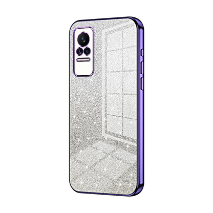 Xiaomi Civi Glitter Powder Electroplated Gradient Phone Case – Fashionable & Luxurious with Anti-Fingerprint Coating, Shock-Absorption, and Lens Protection