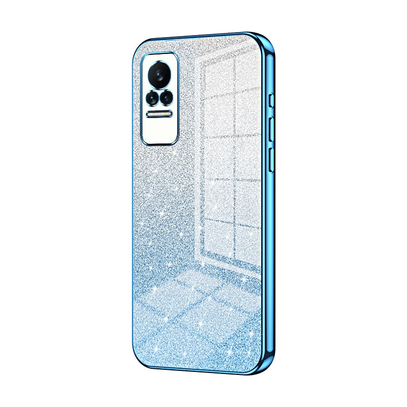 Xiaomi Civi Glitter Powder Electroplated Gradient Phone Case – Fashionable & Luxurious with Anti-Fingerprint Coating, Shock-Absorption, and Lens Protection