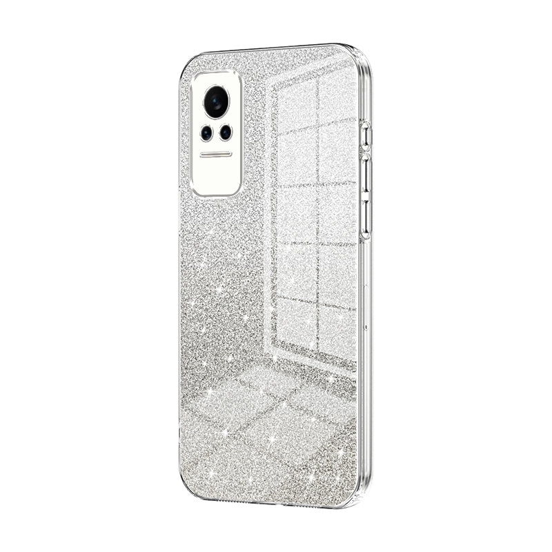 Xiaomi Civi 1S Glitter Powder Electroplated Gradient Phone Case – Fashionable & Luxurious with Anti-Fingerprint Coating, Shock-Absorption, and Lens Protection