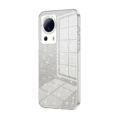 Xiaomi 13 Lite Glitter Powder Electroplated Gradient Phone Case – Fashionable & Luxurious with Anti-Fingerprint Coating, Shock-Absorption, and Lens Protection