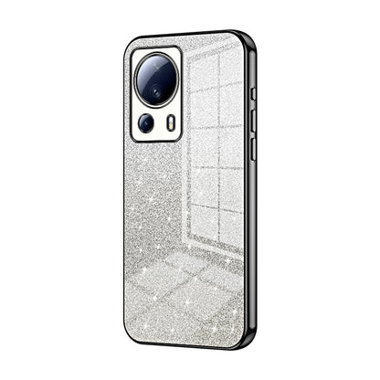 Xiaomi Civi 2 Glitter Powder Electroplated Gradient Phone Case – Fashionable & Luxurious with Anti-Fingerprint Coating, Shock-Absorption, and Lens Protection