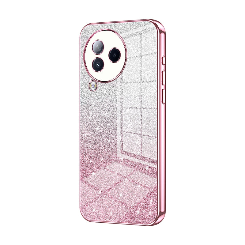 Xiaomi Civi 3 Glitter Powder Electroplated Gradient Phone Case – Fashionable & Luxurious with Anti-Fingerprint Coating, Shock-Absorption, and Lens Protection