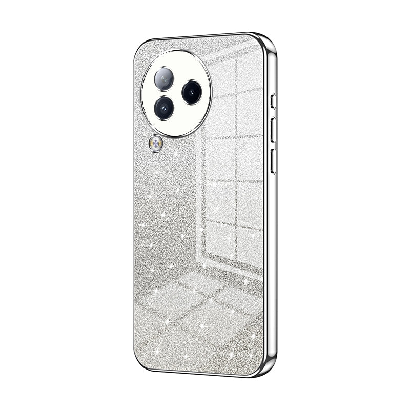 Xiaomi Civi 3 Glitter Powder Electroplated Gradient Phone Case – Fashionable & Luxurious with Anti-Fingerprint Coating, Shock-Absorption, and Lens Protection