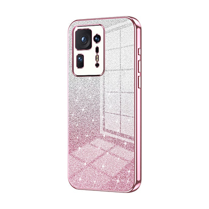 Xiaomi Mix 4 Glitter Powder Electroplated Gradient Phone Case – Fashionable & Luxurious with Anti-Fingerprint Coating, Shock-Absorption, and Lens Protection