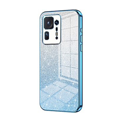 Xiaomi Mix 4 Glitter Powder Electroplated Gradient Phone Case – Fashionable & Luxurious with Anti-Fingerprint Coating, Shock-Absorption, and Lens Protection