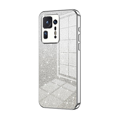 Xiaomi Mix 4 Glitter Powder Electroplated Gradient Phone Case – Fashionable & Luxurious with Anti-Fingerprint Coating, Shock-Absorption, and Lens Protection