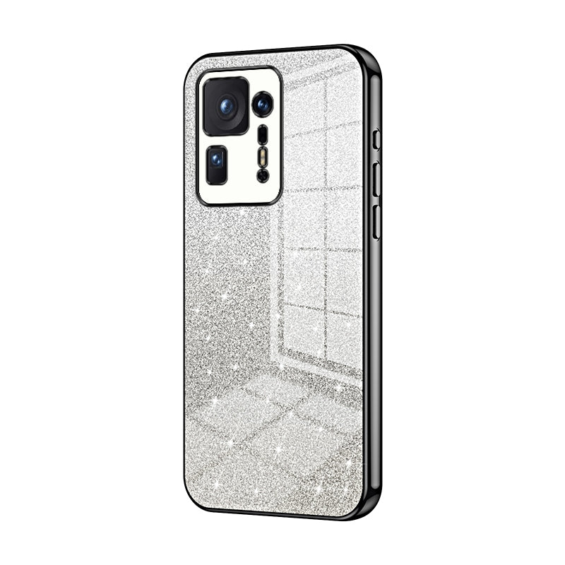 Xiaomi Mix 4 Glitter Powder Electroplated Gradient Phone Case – Fashionable & Luxurious with Anti-Fingerprint Coating, Shock-Absorption, and Lens Protection