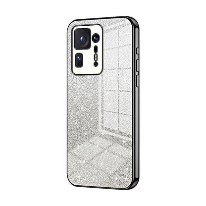 Xiaomi Mix 4 Glitter Powder Electroplated Gradient Phone Case – Fashionable & Luxurious with Anti-Fingerprint Coating, Shock-Absorption, and Lens Protection