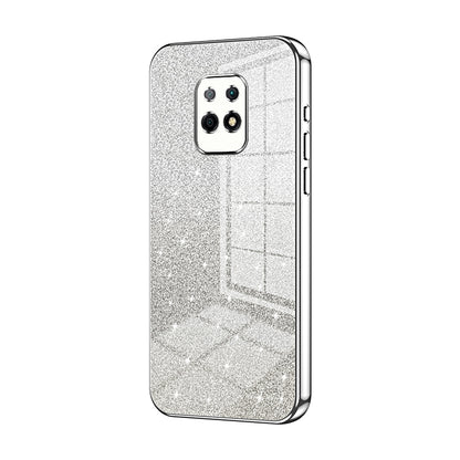 Xiaomi Redmi 10X 5G Glitter Powder Electroplated Gradient Phone Case – Fashionable & Luxurious with Anti-Fingerprint Coating, Shock-Absorption, and Lens Protection