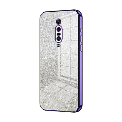 Xiaomi Redmi K20 Pro Glitter Powder Electroplated Gradient Phone Case – Fashionable & Luxurious with Anti-Fingerprint Coating, Shock-Absorption, and Lens Protection