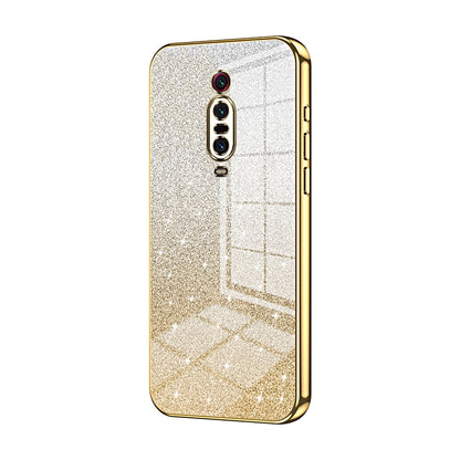 Xiaomi Redmi K20 Pro Glitter Powder Electroplated Gradient Phone Case – Fashionable & Luxurious with Anti-Fingerprint Coating, Shock-Absorption, and Lens Protection