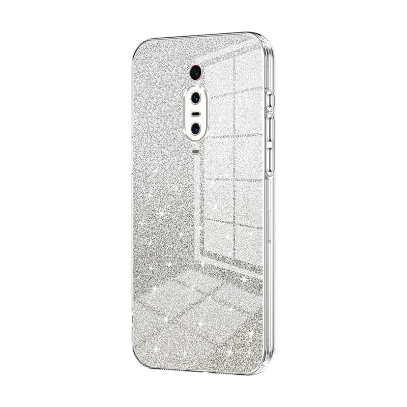 Xiaomi Redmi K20 Pro Glitter Powder Electroplated Gradient Phone Case – Fashionable & Luxurious with Anti-Fingerprint Coating, Shock-Absorption, and Lens Protection