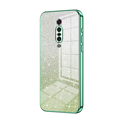 Xiaomi Redmi K20 Pro Glitter Powder Electroplated Gradient Phone Case – Fashionable & Luxurious with Anti-Fingerprint Coating, Shock-Absorption, and Lens Protection