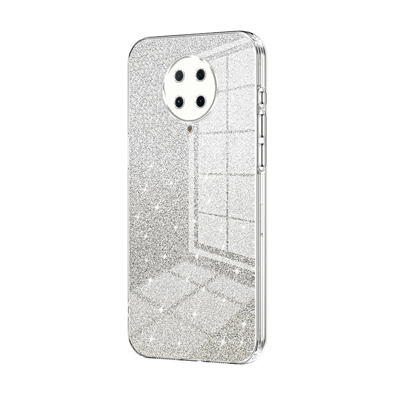 Xiaomi Redmi K30 Pro Glitter Powder Electroplated Gradient Phone Case – Fashionable & Luxurious with Anti-Fingerprint Coating, Shock-Absorption, and Lens Protection