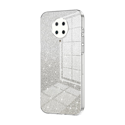 Xiaomi Redmi K30 Ultra Glitter Powder Electroplated Gradient Phone Case – Fashionable & Luxurious with Anti-Fingerprint Coating, Shock-Absorption, and Lens Protection