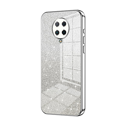 Xiaomi Redmi K30 Ultra Glitter Powder Electroplated Gradient Phone Case – Fashionable & Luxurious with Anti-Fingerprint Coating, Shock-Absorption, and Lens Protection