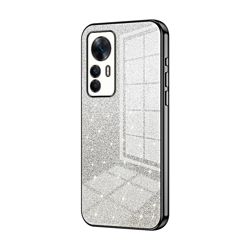 Xiaomi Redmi K50 Ultra Glitter Powder Electroplated Gradient Phone Case – Fashionable & Luxurious with Anti-Fingerprint Coating, Shock-Absorption, and Lens Protection