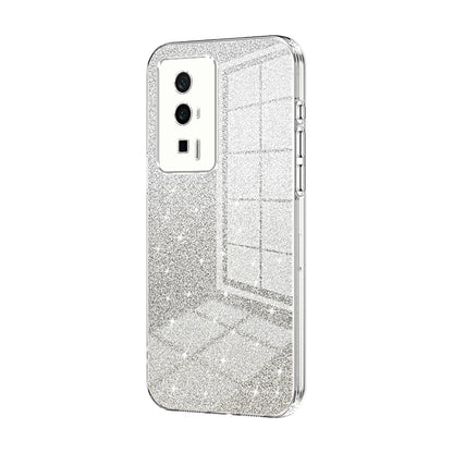 Xiaomi Redmi K60 Pro Glitter Powder Electroplated Gradient Phone Case – Fashionable & Luxurious with Anti-Fingerprint Coating, Shock-Absorption, and Lens Protection