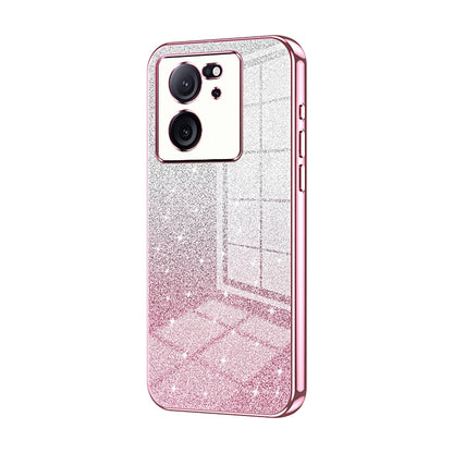 Xiaomi Redmi K60 Ultra Glitter Powder Electroplated Gradient Phone Case – Fashionable & Luxurious with Anti-Fingerprint Coating, Shock-Absorption, and Lens Protection