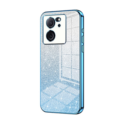 Xiaomi Redmi K60 Ultra Glitter Powder Electroplated Gradient Phone Case – Fashionable & Luxurious with Anti-Fingerprint Coating, Shock-Absorption, and Lens Protection