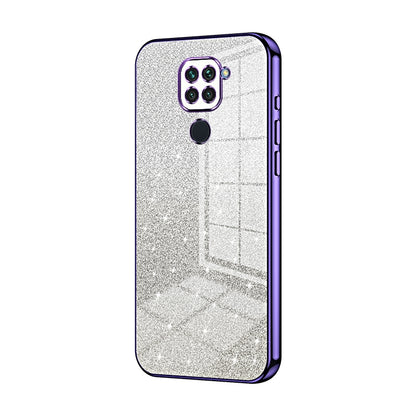 Xiaomi Redmi 10X 4G Glitter Powder Electroplated Gradient Phone Case – Fashionable & Luxurious with Anti-Fingerprint Coating, Shock-Absorption, and Lens Protection