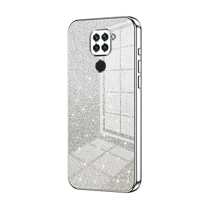 Xiaomi Redmi 10X 4G Glitter Powder Electroplated Gradient Phone Case – Fashionable & Luxurious with Anti-Fingerprint Coating, Shock-Absorption, and Lens Protection