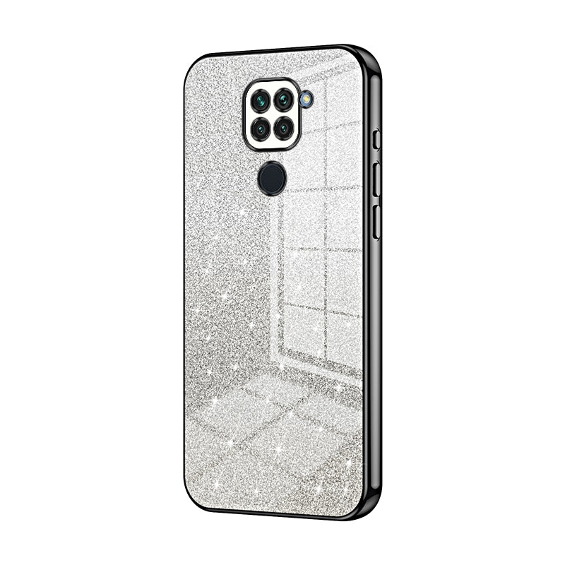 Xiaomi Redmi 10X 4G Glitter Powder Electroplated Gradient Phone Case – Fashionable & Luxurious with Anti-Fingerprint Coating, Shock-Absorption, and Lens Protection