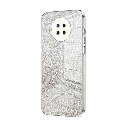 Xiaomi Mi 10T Lite Glitter Powder Electroplated Gradient Phone Case – Fashionable & Luxurious with Anti-Fingerprint Coating, Shock-Absorption, and Lens Protection