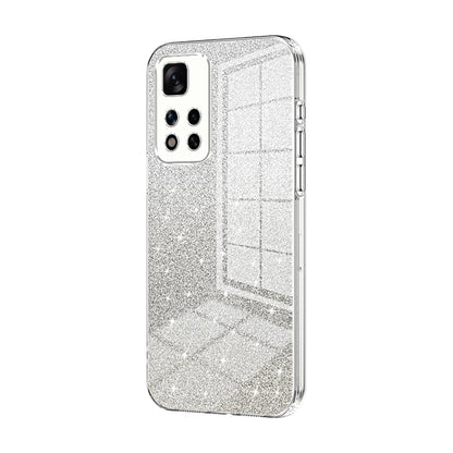Xiaomi Redmi Note 11 Pro+ 5G Glitter Powder Electroplated Gradient Phone Case – Fashionable & Luxurious with Anti-Fingerprint Coating, Shock-Absorption, and Lens Protection
