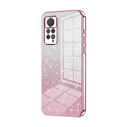 Xiaomi Redmi Note 11 Pro 5G Global Glitter Powder Electroplated Gradient Phone Case – Fashionable & Luxurious with Anti-Fingerprint Coating, Shock-Absorption, and Lens Protection