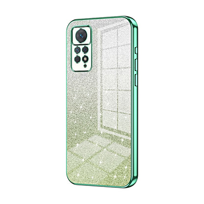 Xiaomi Redmi Note 11 Pro 5G Global Glitter Powder Electroplated Gradient Phone Case – Fashionable & Luxurious with Anti-Fingerprint Coating, Shock-Absorption, and Lens Protection