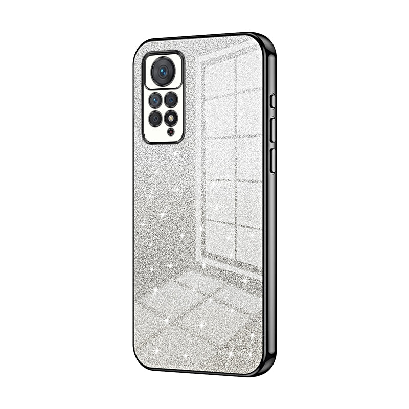 Xiaomi Redmi Note 11 Pro 5G Global Glitter Powder Electroplated Gradient Phone Case – Fashionable & Luxurious with Anti-Fingerprint Coating, Shock-Absorption, and Lens Protection