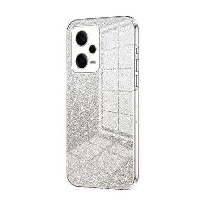 Xiaomi Redmi Note 12 Pro 5G Glitter Powder Electroplated Gradient Phone Case – Fashionable & Luxurious with Anti-Fingerprint Coating, Shock-Absorption, and Lens Protection