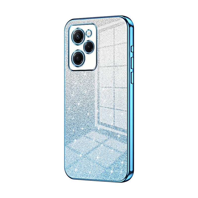 Xiaomi Redmi Note 12 Pro Speed Glitter Powder Electroplated Gradient Phone Case – Fashionable & Luxurious with Anti-Fingerprint Coating, Shock-Absorption, and Lens Protection