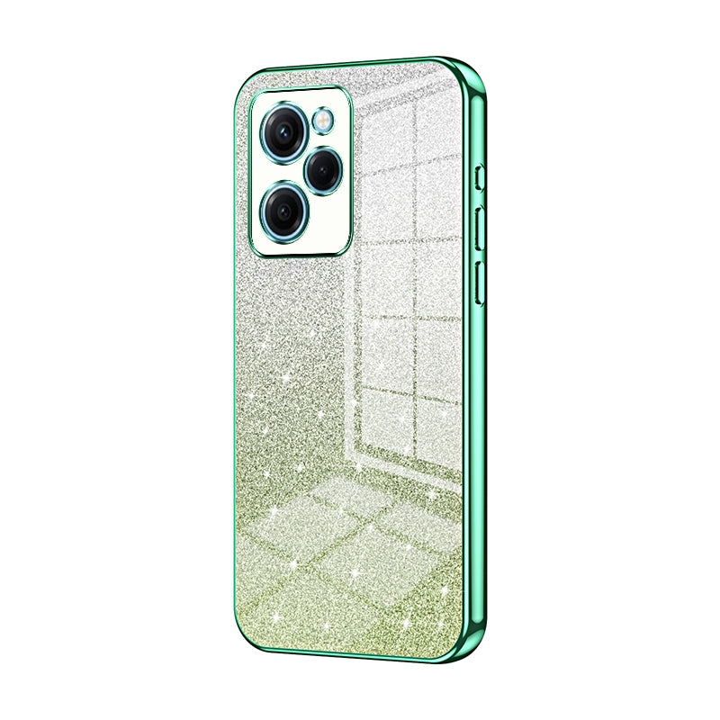Xiaomi Redmi Note 12 Pro Speed Glitter Powder Electroplated Gradient Phone Case – Fashionable & Luxurious with Anti-Fingerprint Coating, Shock-Absorption, and Lens Protection