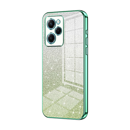 Xiaomi Redmi Note 12 Pro Speed Glitter Powder Electroplated Gradient Phone Case – Fashionable & Luxurious with Anti-Fingerprint Coating, Shock-Absorption, and Lens Protection