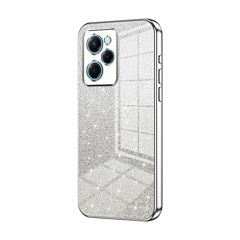 Xiaomi Redmi Note 12 Pro Speed Glitter Powder Electroplated Gradient Phone Case – Fashionable & Luxurious with Anti-Fingerprint Coating, Shock-Absorption, and Lens Protection