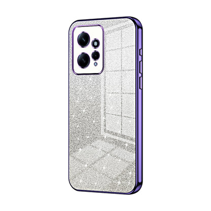 Xiaomi Redmi Note 12 4G Glitter Powder Electroplated Gradient Phone Case – Fashionable & Luxurious with Anti-Fingerprint Coating, Shock-Absorption, and Lens Protection