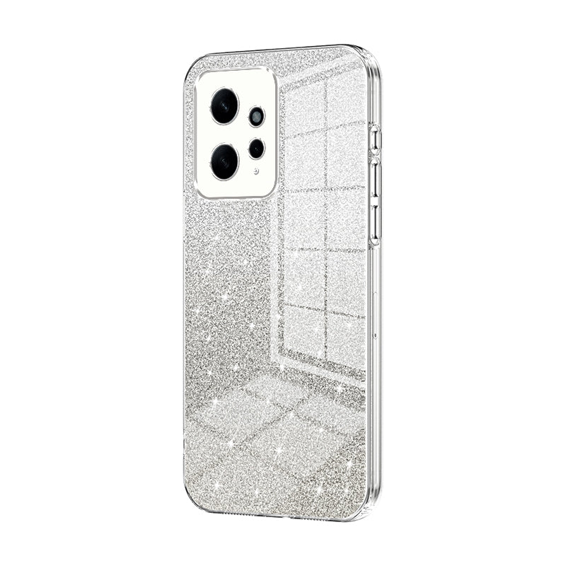 Xiaomi Redmi Note 12 4G Glitter Powder Electroplated Gradient Phone Case – Fashionable & Luxurious with Anti-Fingerprint Coating, Shock-Absorption, and Lens Protection
