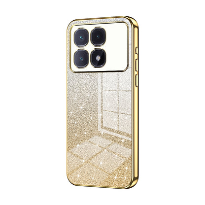Xiaomi Redmi K70 Ultra Glitter Powder Electroplated Gradient Phone Case – Fashionable & Luxurious with Anti-Fingerprint Coating, Shock-Absorption, and Lens Protection