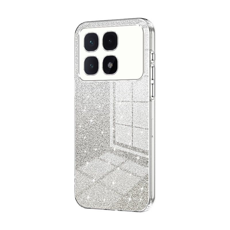 Xiaomi Redmi K70 Ultra Glitter Powder Electroplated Gradient Phone Case – Fashionable & Luxurious with Anti-Fingerprint Coating, Shock-Absorption, and Lens Protection