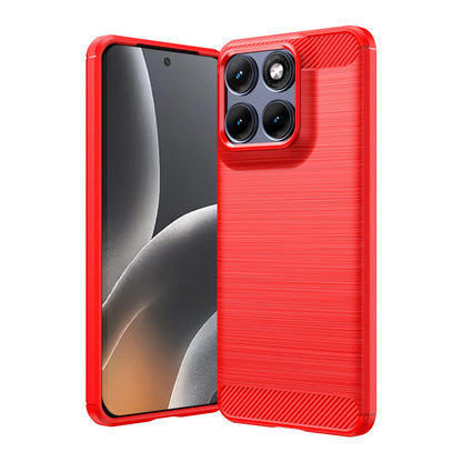 Motorola Edge 70 Fusion+ 5G Carbon Fibre Brushed Texture TPU Protective Phone Case Shockproof Slim Cover