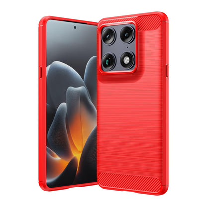 Motorola Edge 70 Ultra 5G Carbon Fiber Brushed Texture TPU Protective Phone Case Shockproof Slim Cover