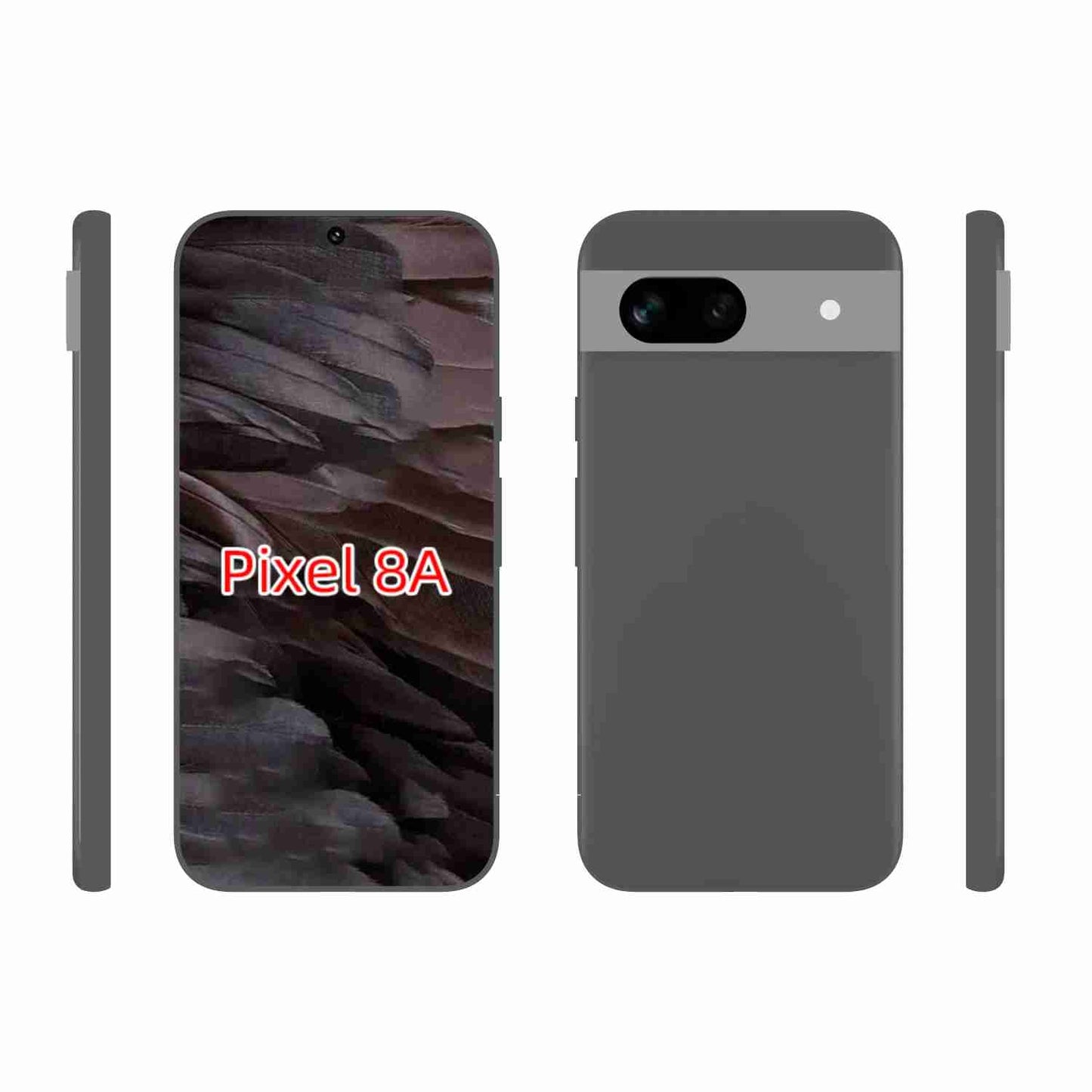 Google Pixel 8a Waterproof Texture TPU Protective Phone Case Shockproof Cover