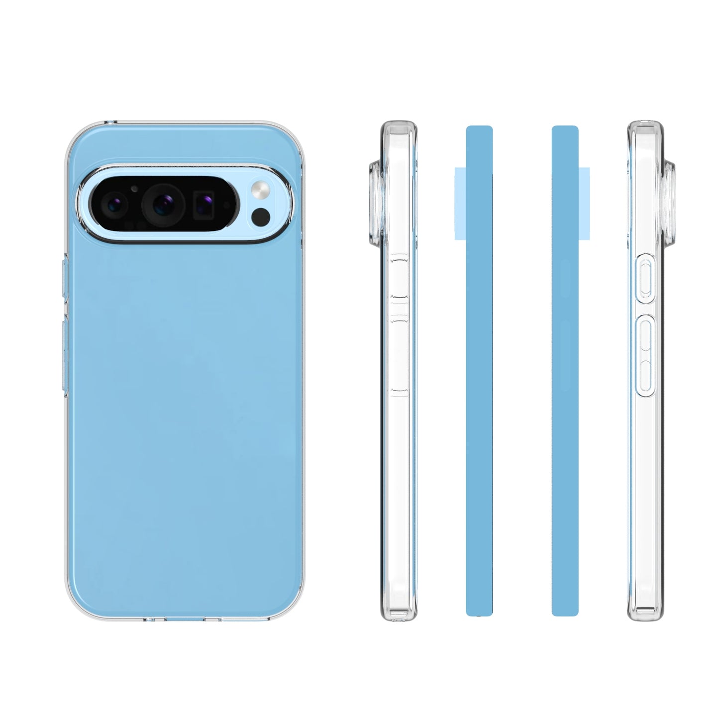 Google Pixel 9 Waterproof Texture TPU Protective Phone Case Shockproof Cover