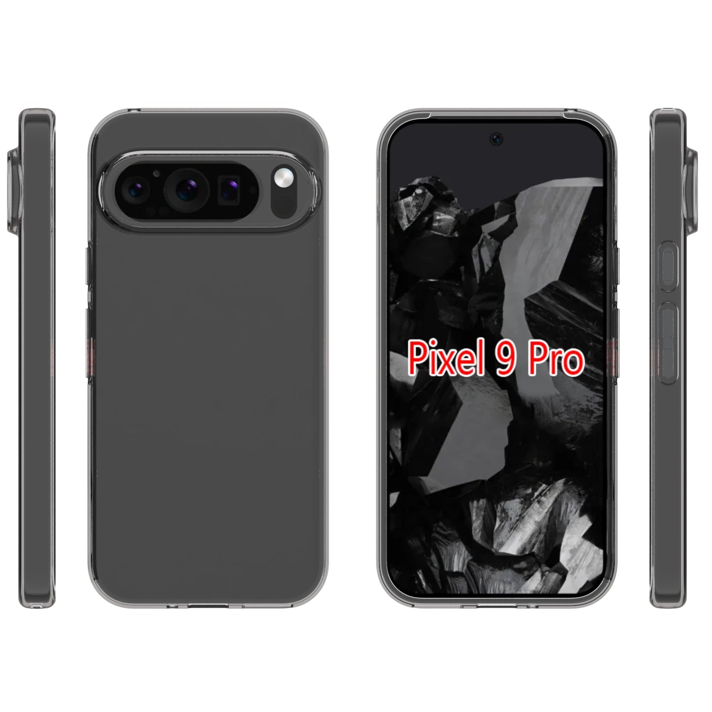 Google Pixel 9 Pro Waterproof Texture TPU Protective Phone Case Shockproof Cover
